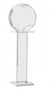 Urne sur pied en boule de cristal