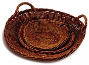 Van de présentation en osier