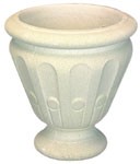 Vases Grandair ciment blanc 