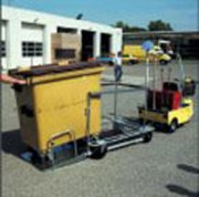 Véhicules électrique pour containers