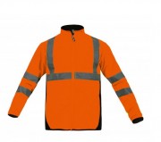Veste de signalisation fluorescente