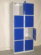 Vestiaire 4 casiers par colonne