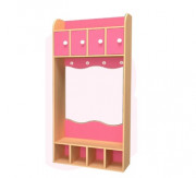 Vestiaire avec casiers à portes