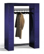 Vestiaire de bureau métallique