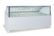 Vitrine à glaces – capacité : 12 à 24 bacs - 5 L – 1550 w à 2880 w – réfrigération ventilée -15°C / -22°C