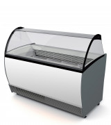 Vitrine à glaces – capacité : 20 ou 26 bacs - 5 L – 1110 w ou 1240 w – réfrigération statique -16°C / -18°C