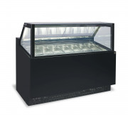 Vitrine à glaces – capacité : 5 à 9 bacs - 5 L – 1120 w à 1520 w – réfrigération ventilée -18°C / -22°C