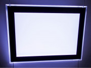 Vitrine agence immobilière LED