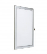 Vitrine d'affichage intérieur métallique pour affiche