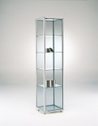 Vitrine d'exposition étroite Largeur 41.5 cm