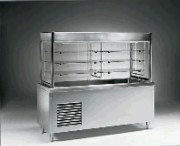 Vitrine de self service et plan réfrigéré