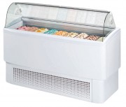 Vitrine à glaces – capacité : 8 à 14 bacs - 5 L – 555 w ou 900 w – réfrigération ventilée -16°C / -18°C
