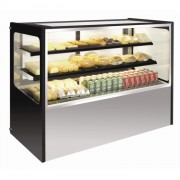 Vitrine réfrigérée ventilée pour pâtisserie - Capacité 300 L