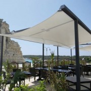 Voile d'ombrage terrasse