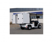 Voiture électrique avec caissons