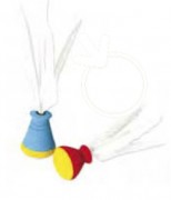  Volants de badminton en plume diamètre 70 mm - Diamètre (mm) : 70