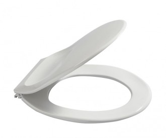 Abattant WC Blanc - Dimensions mm : 390 x 370