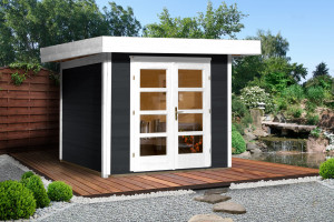 Abri de jardin bois à toit plat - Devis sur Techni-Contact.com - 3