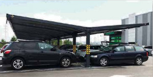 Abri drive parking supermarché sur mesure - Devis sur Techni-Contact.com - 1