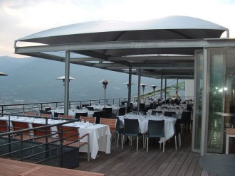 Abri terrasse de restaurant - Pour protéger et abriter les selfs et cantines