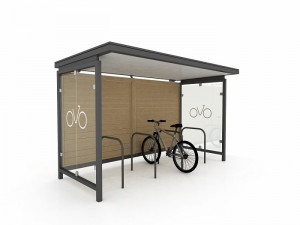 Abri vélo en bois avec toiture - Devis sur Techni-Contact.com - 4