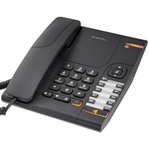 Alcatel Temporis 380 - Noir - Telephone Filaire Analogique - Devis sur Techni-Contact.com - 1