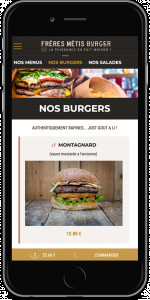 Application mobile avec couleurs de votre restaurant - Devis sur Techni-Contact.com - 1