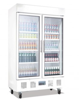 Armoire à boissons réfrigérée verticale - 2 portes