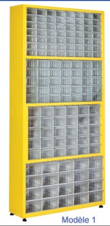 Armoire à tiroirs plastique série super - Devis sur Techni-Contact.com - 2