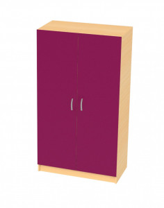 Armoire pour chambre en bois 2 portes - Devis sur Techni-Contact.com - 2