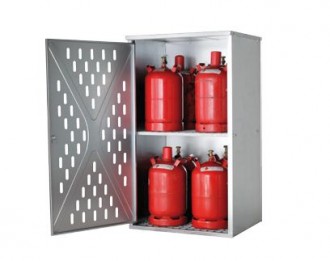 Armoire de sécurité perforée pour bouteilles de gaz - Devis sur Techni-Contact.com - 3