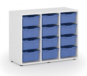 Armoire modulable ouverte 12 casiers - Devis sur Techni-Contact.com - 1