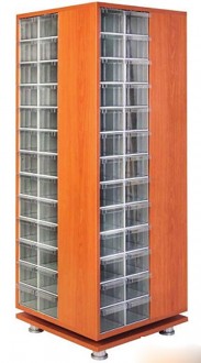 Armoire rotative en bois à bloc tiroirs - Devis sur Techni-Contact.com - 4