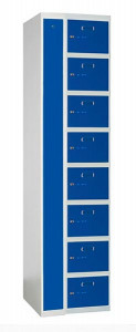 Vestiaire métallique 8 cases avec prises électriques et USB - Devis sur Techni-Contact.com - 1