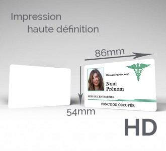 Badge d'identification médical - Devis sur Techni-Contact.com - 2