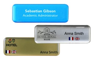 Badge nominatif personnalisable - Devis sur Techni-Contact.com - 1
