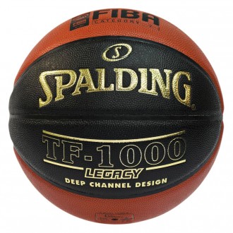 Ballon basket spalding TF-1000 - Taille 7 - Convient pour les matchs professionnels en salle