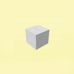 Cube béton gris clair - Devis sur Techni-Contact.com - 1