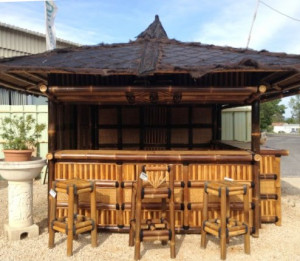 Bar de jardin en bambou - Devis sur Techni-Contact.com - 1