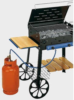 Barbecue à gaz et pierre de lave - Devis sur Techni-Contact.com - 1