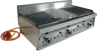 Barbecue professionnel à gaz en acier - Devis sur Techni-Contact.com - 1