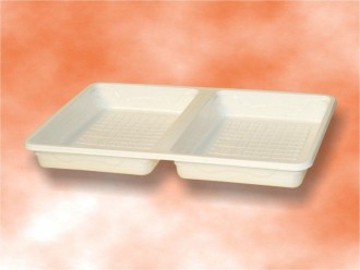 Barquette plastique carré alimentaire auto-absorbante - Devis sur Techni-Contact.com - 1