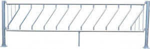 Barres obliques - Disponible en 2 m, 3 m, 4 m, 5 m et 6 m