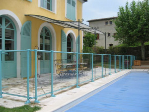 Barrière de piscine vitrée - Devis sur Techni-Contact.com - 1