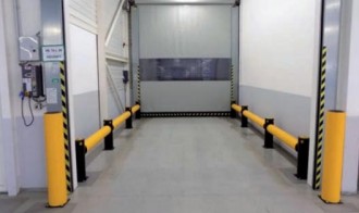 Barrière de protection d'entrepôt - Protection des cloisons et portes