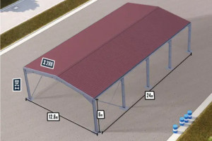 Bâtiment en kit renforcé 300m² - Devis sur Techni-Contact.com - 2