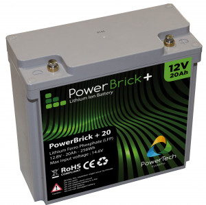 Batterie lithium-ion 12v – 20ah - Devis sur Techni-Contact.com - 1