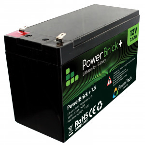 Batterie lithium-ion 12v – 7.5ah - Devis sur Techni-Contact.com - 1