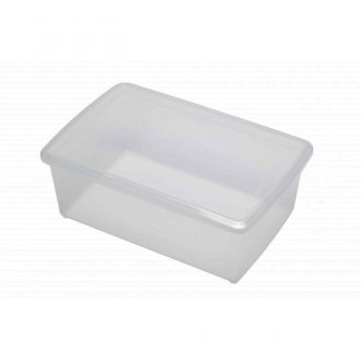 Boîte de rangement en plastique transparent - Devis sur Techni-Contact.com - 1