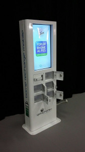 Borne de rechargement mobile 6 casiers - Devis sur Techni-Contact.com - 2